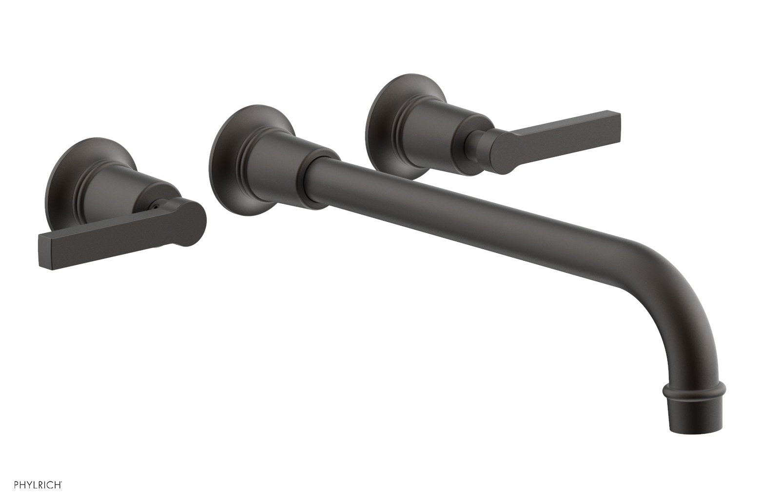 HEX MODERN Wall Mount Lavatory Faucet Set with 12