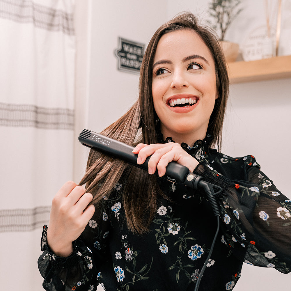 Platform Signature Pro Styler - Professional Hair Styling Iron for Smoothing & Curling - Perfect for Home & Salon Use