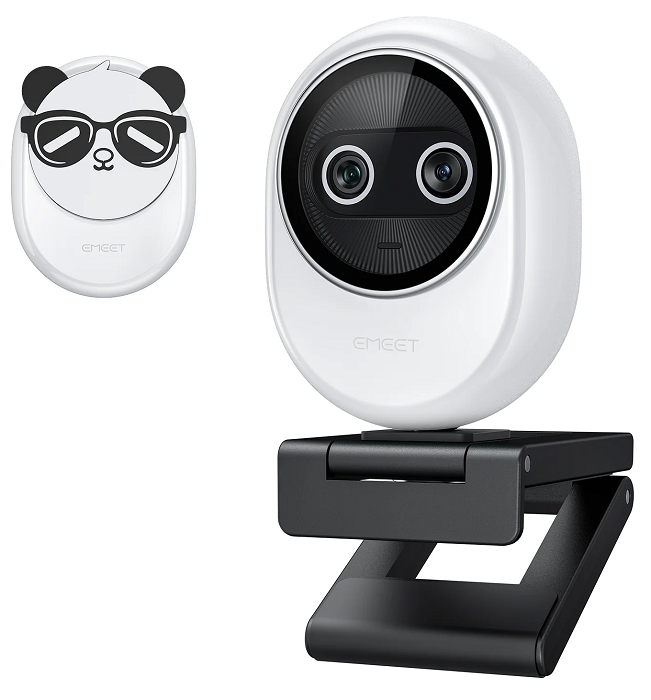 EMEET Piko & Piko+ AI-Powered 4K Webcam with Dual Camera - 3 Color Options for Video Conferencing, Online Classes & Streaming