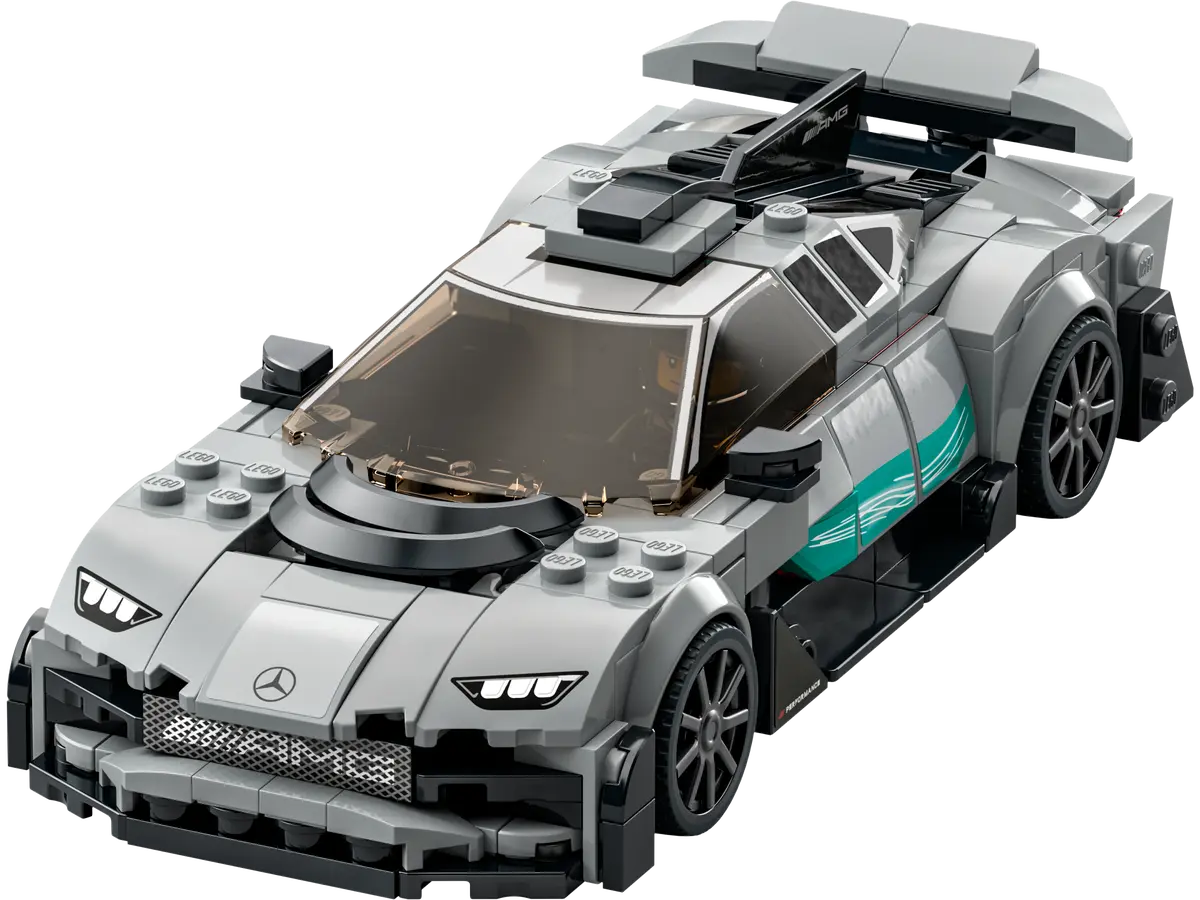 LEGO SPEED Champions 76909 Mercedes-AMG F1 W14 & Project One Building Set – Race Car Toy for Kids & Adults – Perfect for Collectors, Gifts & Play Scenes