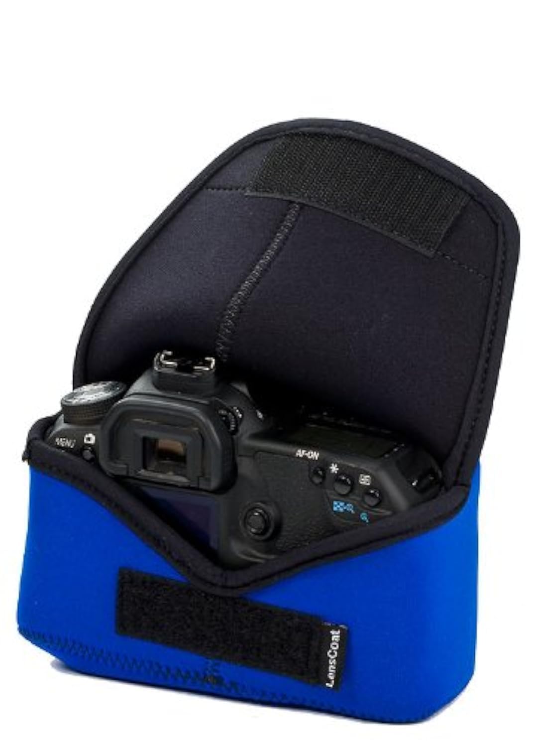 LensCoat BodyBag Neoprene Camera Protection Case - Waterproof DSLR Body Bag for Nikon, Canon, Sony (Blue) - Perfect for Travel, Hiking & Outdoor Photography