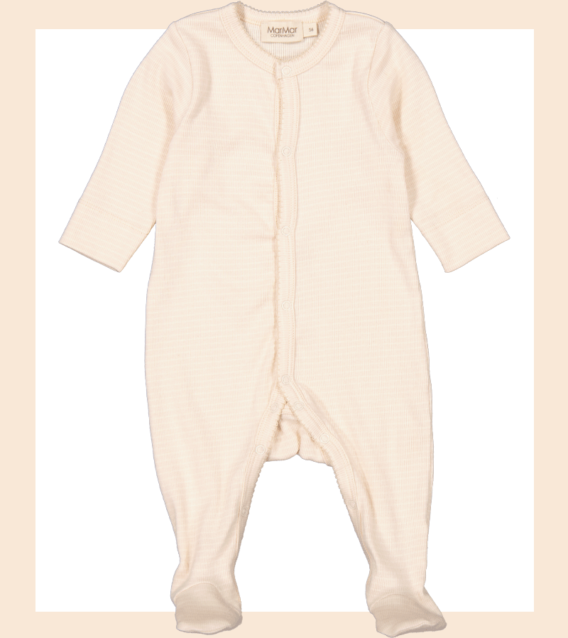 MarMar Rose Quartz Stripe Rukana Romper - Women's Fashion Jumpsuit for Summer, Beach & Casual Wear