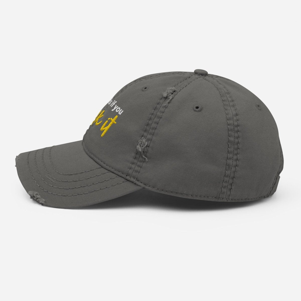 It Works If You Work It Embroidered Dad Hat - Motivational 12 Steps Recovery Cap for Men & Women - Perfect for AA Meetings, Gym Workouts and Outdoor Activities