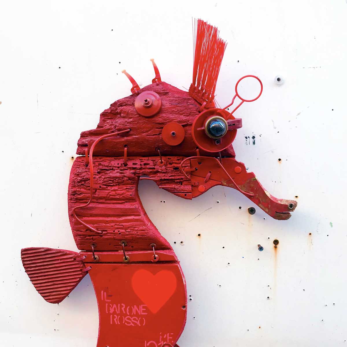 Eco-Friendly Recycled Polymaterial Seahorse Assembly Kit - Perfect for DIY Crafts, Home Decor, and Educational Projects