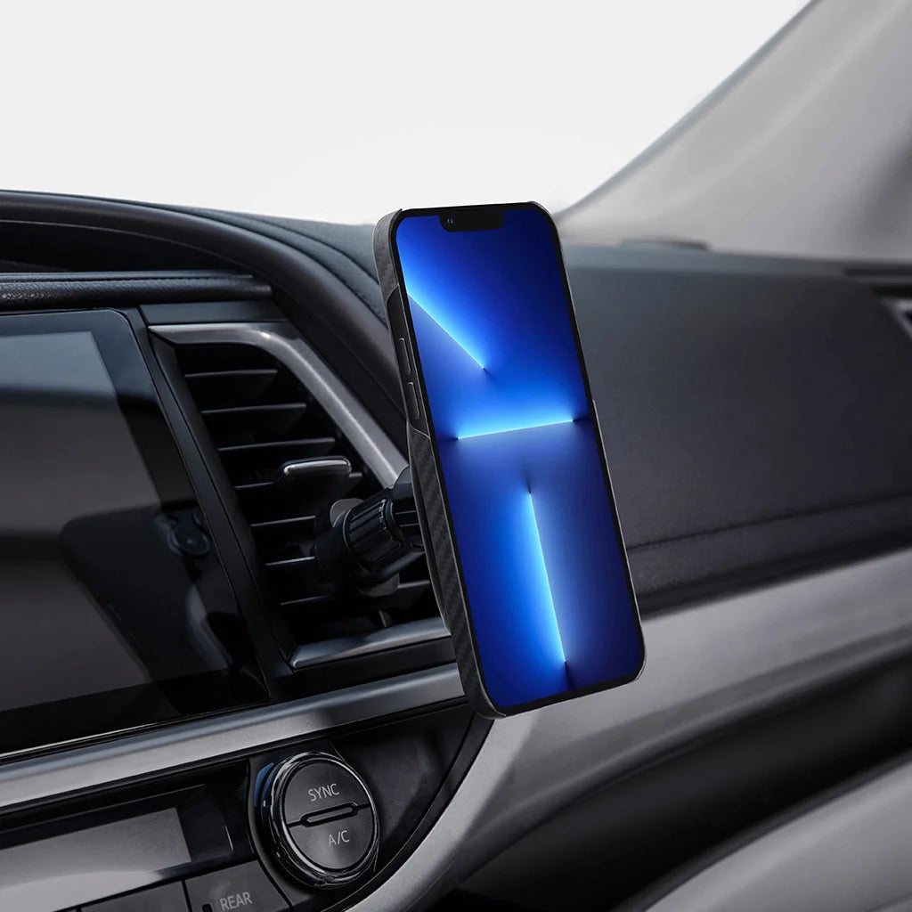 MagEZ Car Mount Lite/Pro - Magnetic Phone Holder for iPhone & Android - Secure Dashboard & Air Vent Mount - Perfect for GPS Navigation & Hands-Free Driving (USA Only)