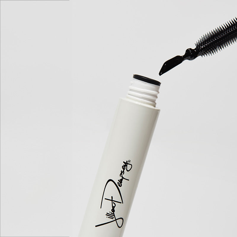 FLYK Trick® Volumizing & Lengthening Mascara - Waterproof Black Eyelash Enhancer for Dramatic Eye Makeup | Perfect for Day to Night Looks, Special Occasions & Photography
