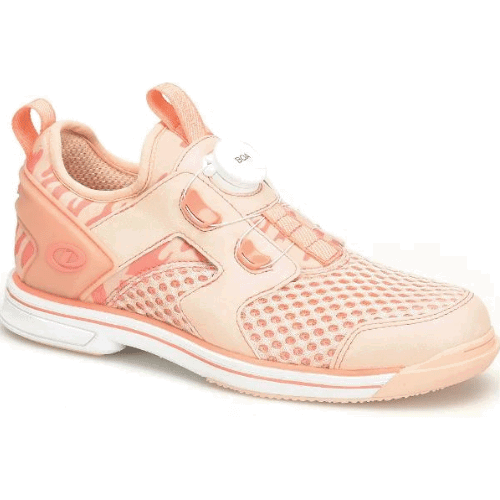 Dexter Women's Dexlite Pro BOA Bowling Shoes - Right Hand, Peach Color - Perfect for League Play & Competitive Bowling Tournaments