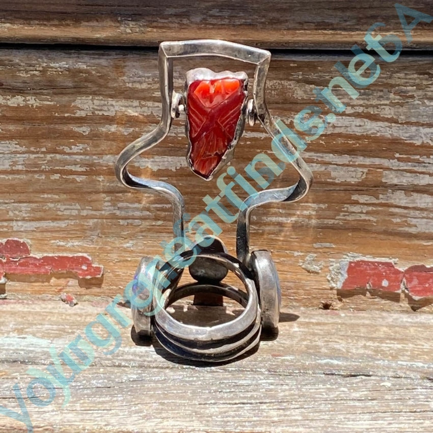 Handmade Sterling Silver Spinner Ring for Anxiety Relief & Stress Relief - Perfect for Meditation, Fidgeting & Focus