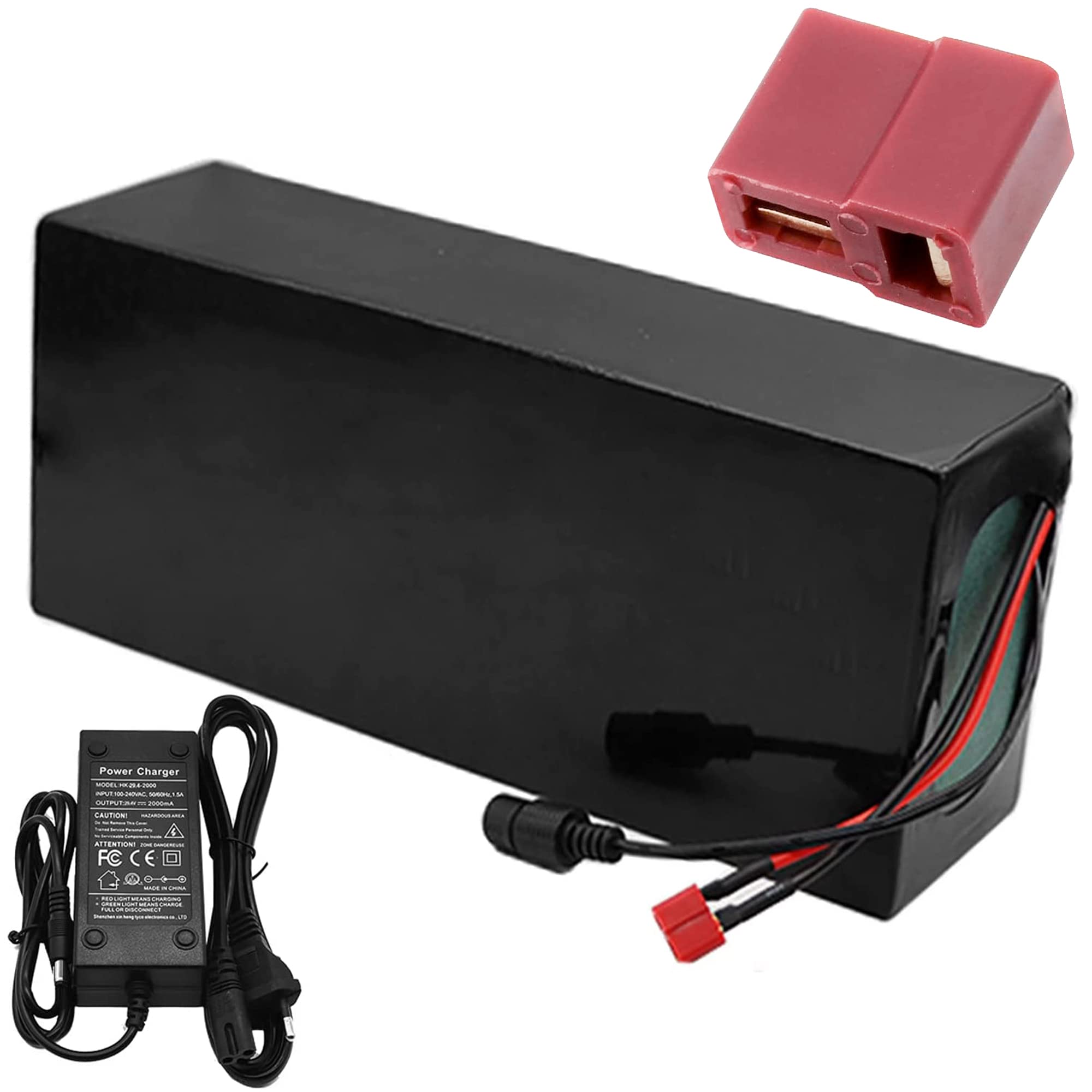 48V 10Ah-25Ah Lithium Ion E-Bike Battery with Charger | Replacement for Lead-Acid Batteries | Compatible with 350W-1200W Electric Bicycles, Scooters & Go-Karts | Perfect for Commuting, Off-Road Adventures & Urban Transportation