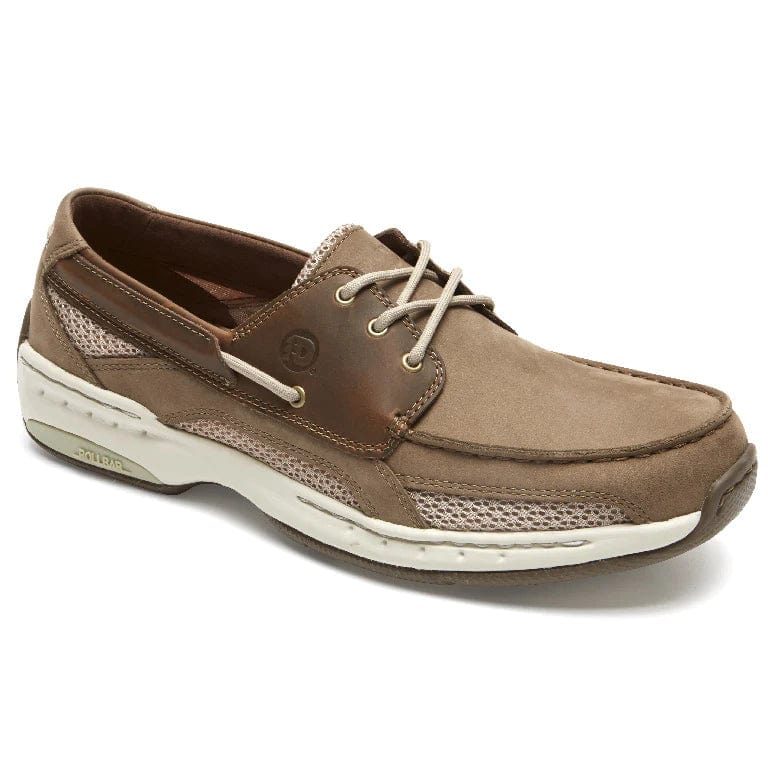 Dunham Captain Waterproof Boat Shoes for Men - Slip-Resistant Deck Shoes for Boating, Fishing & Outdoor Activities