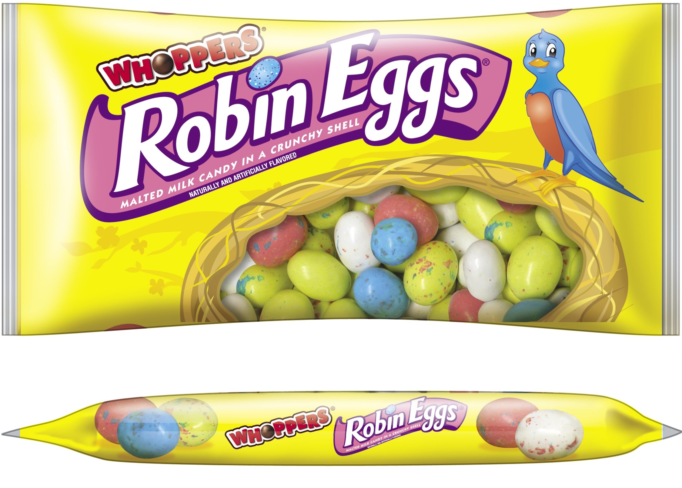 Whoppers Robin Eggs Candy - 10 Ounce Bag - Classic Malt Balls with Crispy Candy Shell - Perfect for Easter Baskets, Party Favors & Snacking