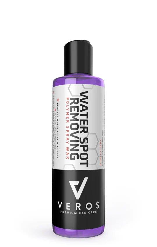VEROS Water Spot Remover Spray Wax - Quick & Easy Car Detailing Solution for Shiny, Spot-Free Finish | Perfect for Cars, Boats & Motorcycles