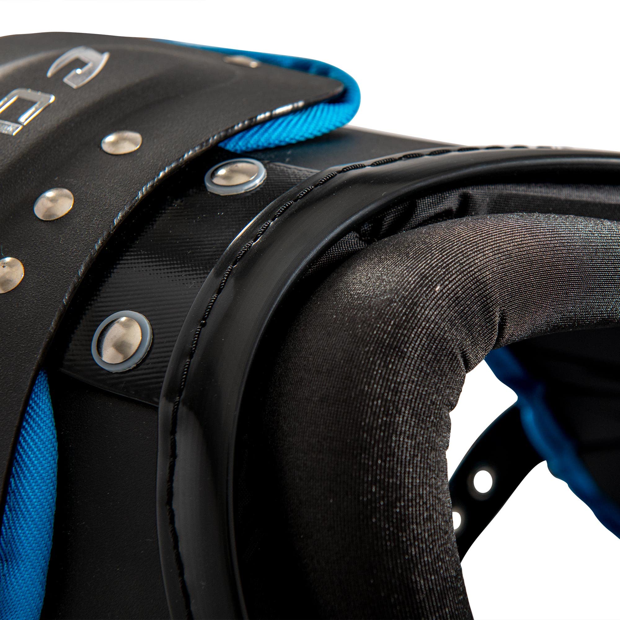 CHAMPRO Gauntlet III Youth & Adult Football Shoulder Pads - Lightweight Protective Gear for Tackle Football Practice & Games - High Impact Protection for Quarterbacks, Linemen & Skill Players