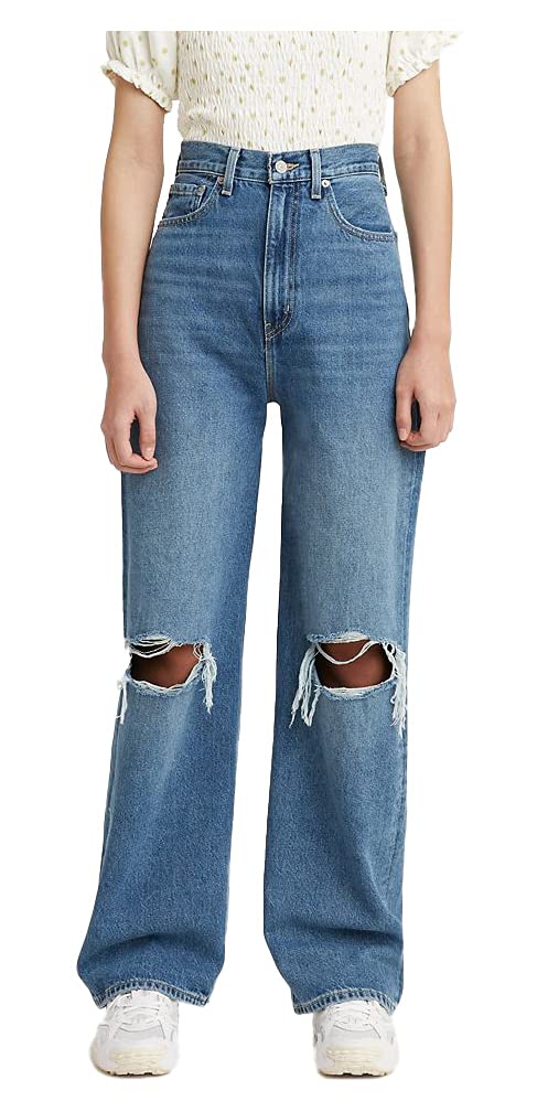 Levi's Women's Premium High Loose Fit Jeans - Stylish & Comfortable Denim for Casual Wear, Outings & Everyday Fashion