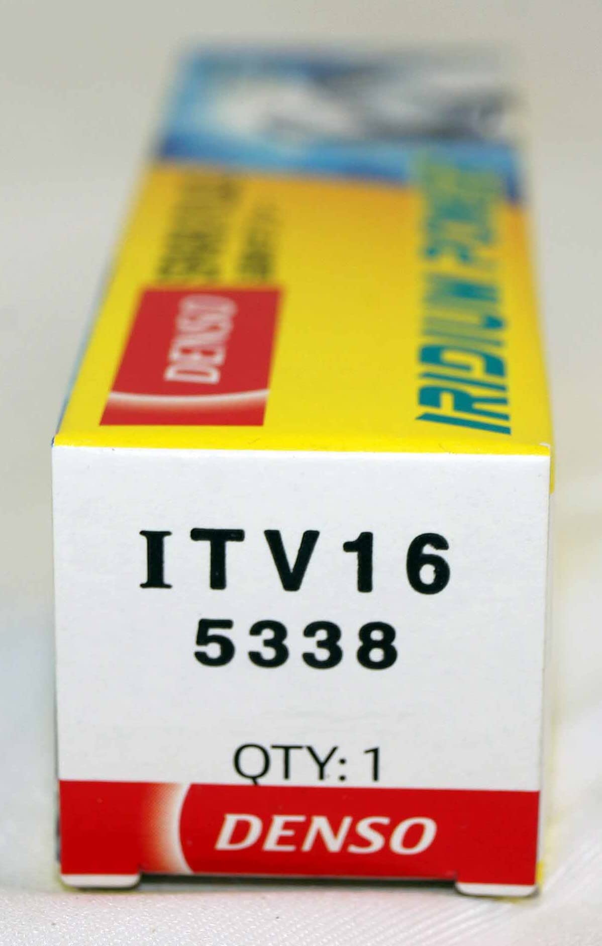 DENSO 5338 IRIDIUM Power Spark Plugs ITV16-4 (4-Pack) - High Performance Replacement for Cars, Trucks & SUVs - Improved Fuel Efficiency & Engine Power - Ideal for Daily Commuting & Off-Road Adventures