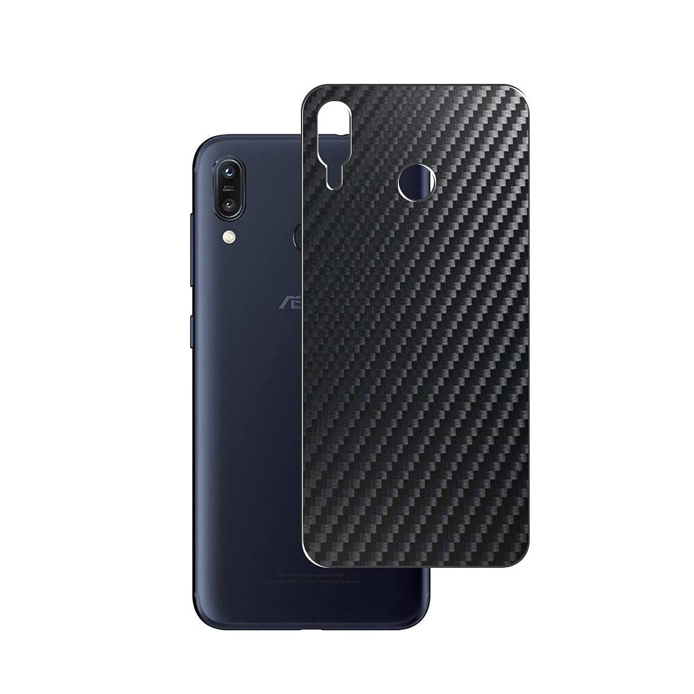2 Pack ASUS ZenFone Max M1 ZB555KL Back Screen Protector - Carbon TPU Film Guard (Not Tempered Glass) - Scratch Protection for Daily Use & Outdoor Activities