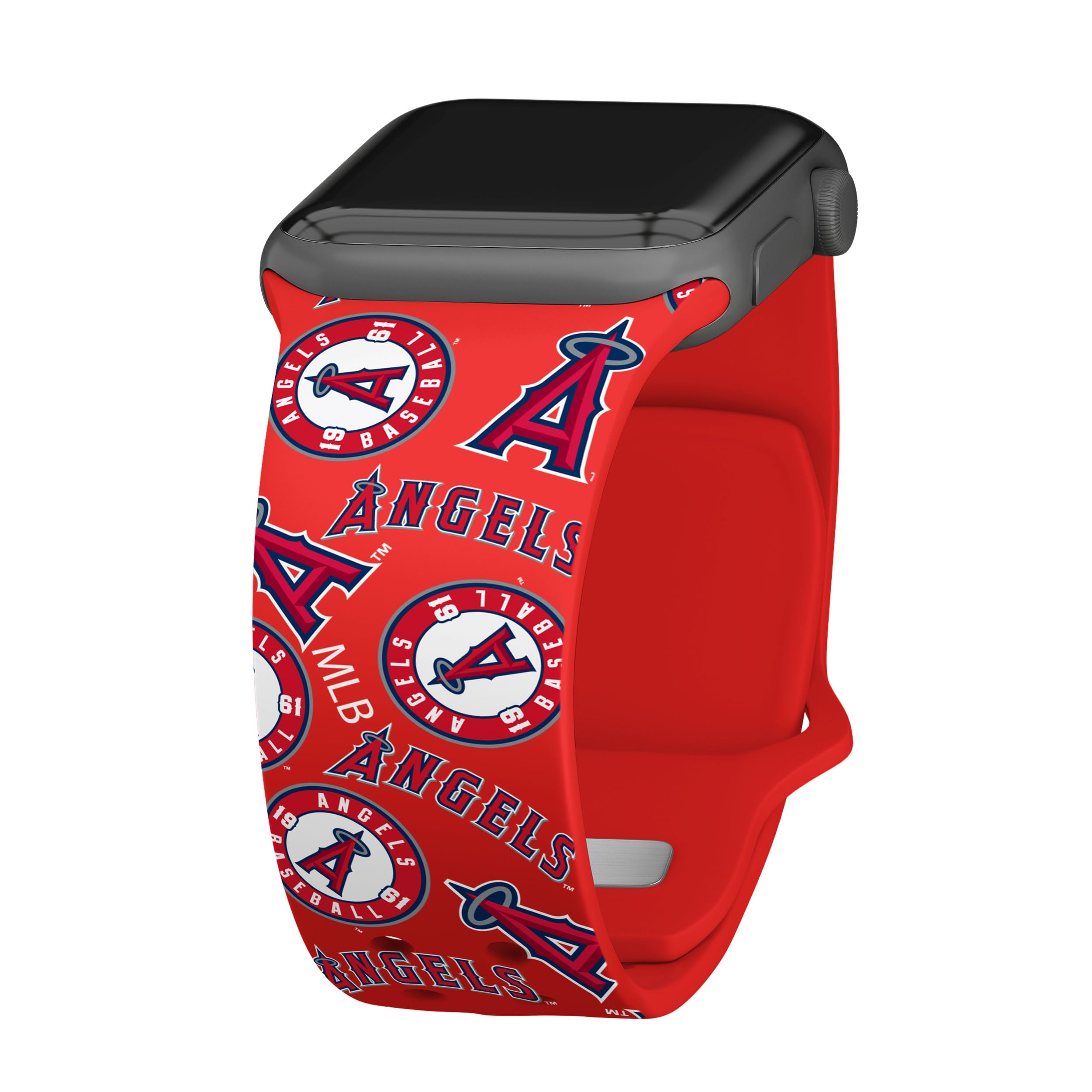 Los Angeles Angels HD Game Time Watch Band for Apple Watch - Perfect for Sports Fans & Game Day Outfits