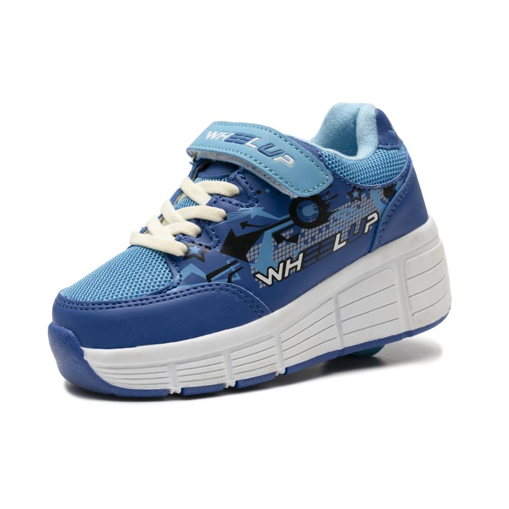SDSPEED Kids Roller Skates - Adjustable Wheeled Sneakers for Boys & Girls | Lightweight Roller Shoes with LED Wheels | Perfect for Outdoor Play, Birthday Gifts & Skate Park Fun