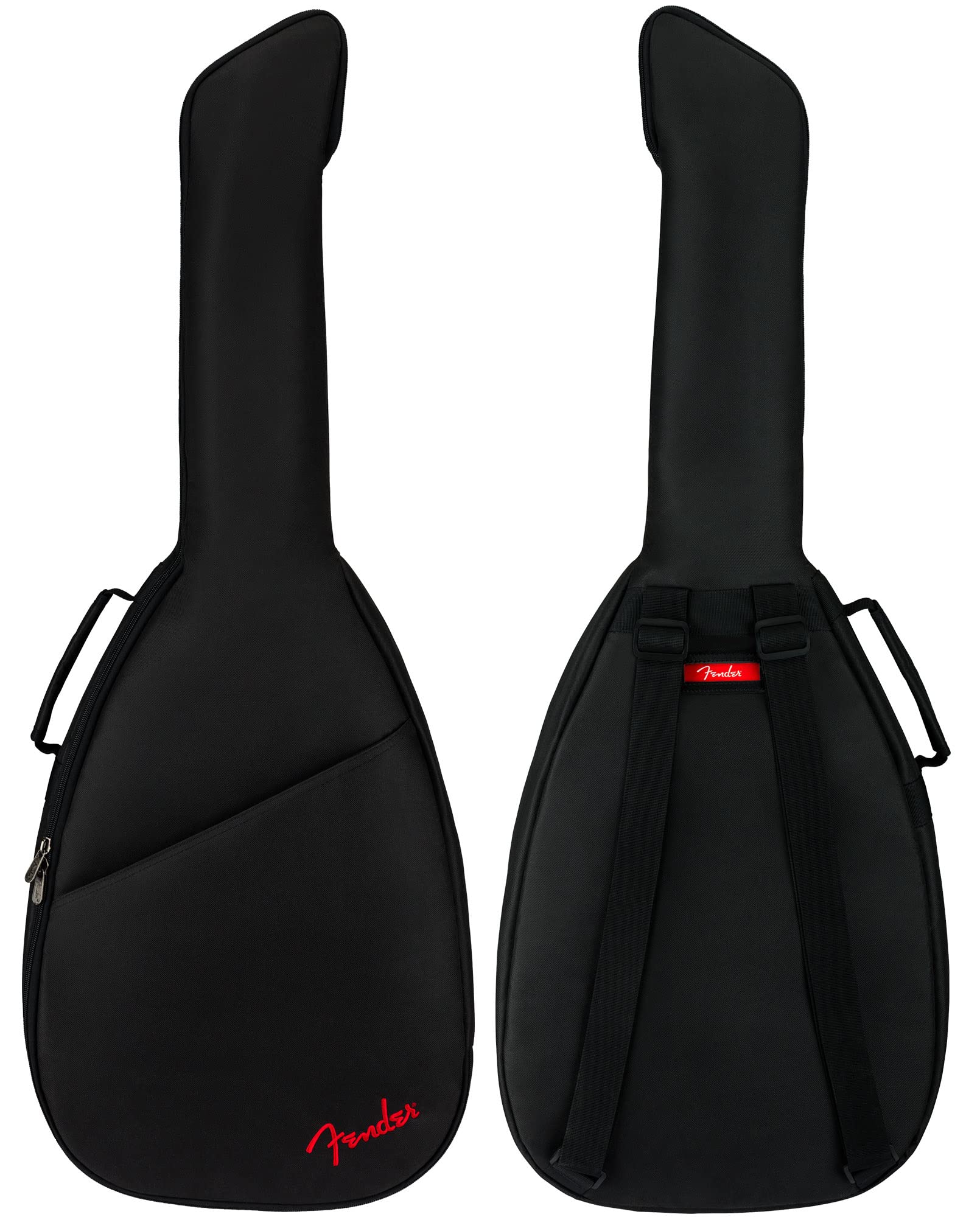 Fender Redondo Mini Acoustic Guitar Bundle with Gig Bag, Strap, Clip-on Tuner, Strings, Picks & Instructional DVD - Sunburst | Perfect for Travel, Beginners & Home Practice
