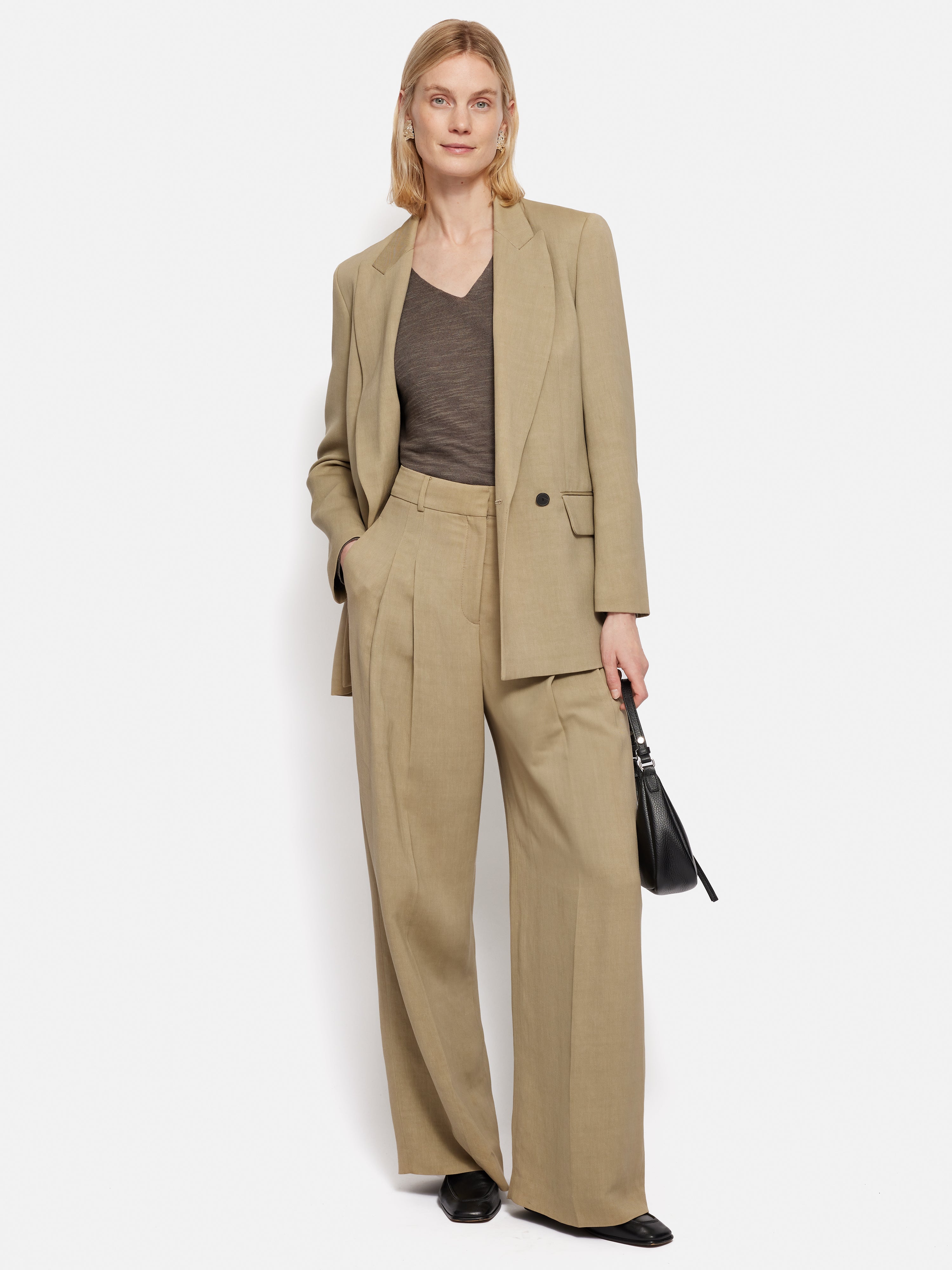 Premium Italian Linen Pants for Men - Breathable & Comfortable Summer Trousers in Sand Color | Perfect for Casual Wear, Office & Travel