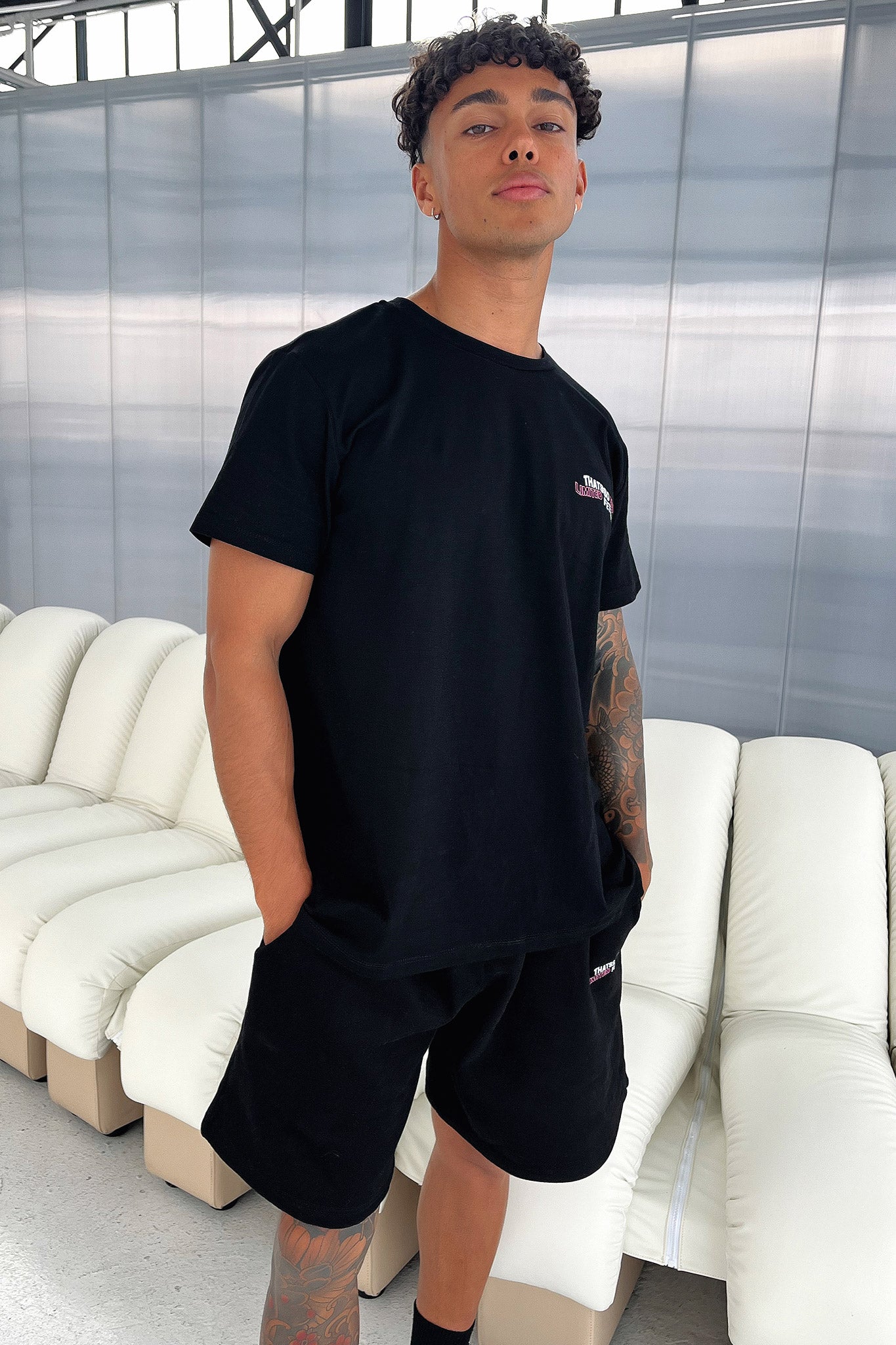 Limited Edition Black 3/4 Shorts - Stylish & Comfortable Activewear for Running, Gym & Casual Wear