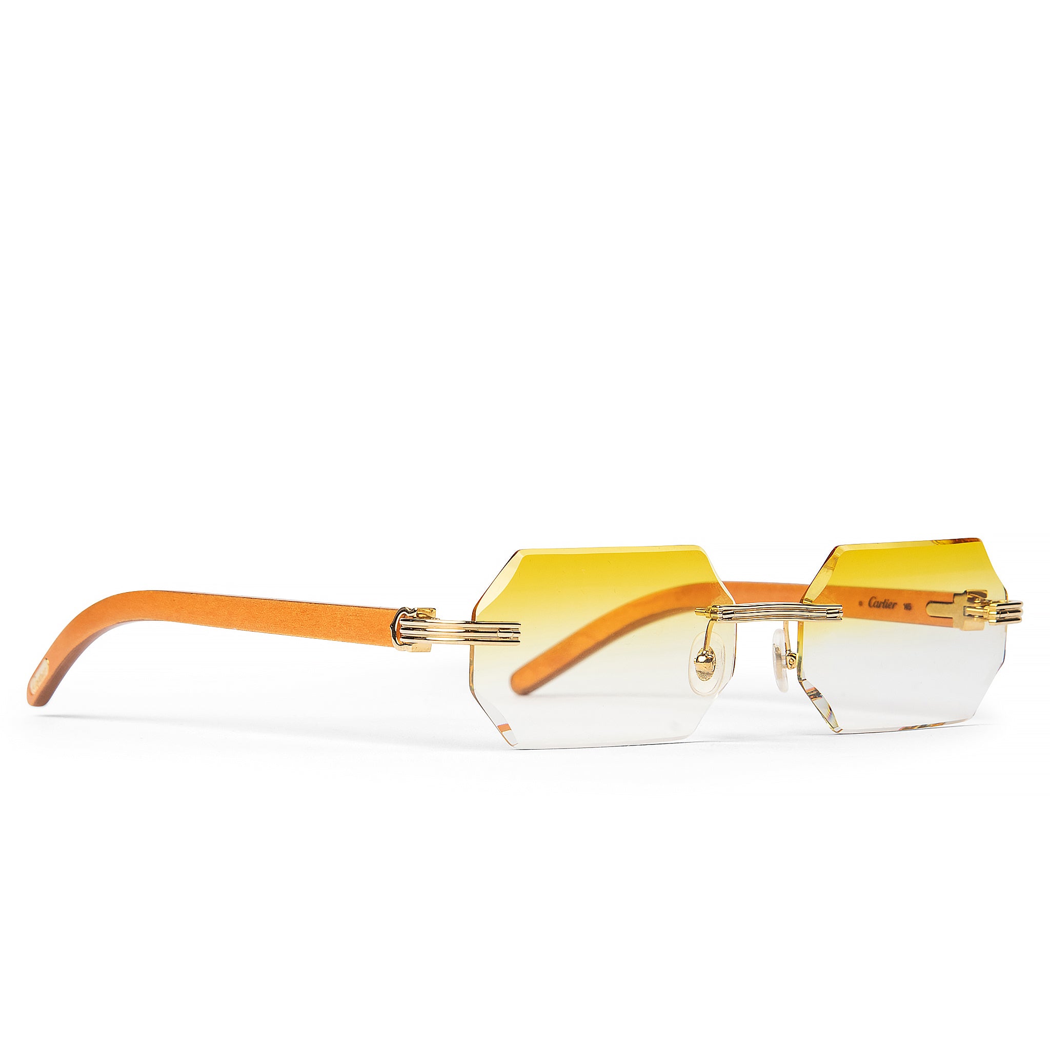 Cartier CT0286O 006 Premiere De Cartier Rimless Sunglasses for Women - Luxury Designer Eyewear with UV Protection - Perfect for Beach, Driving & Fashion Outfits
