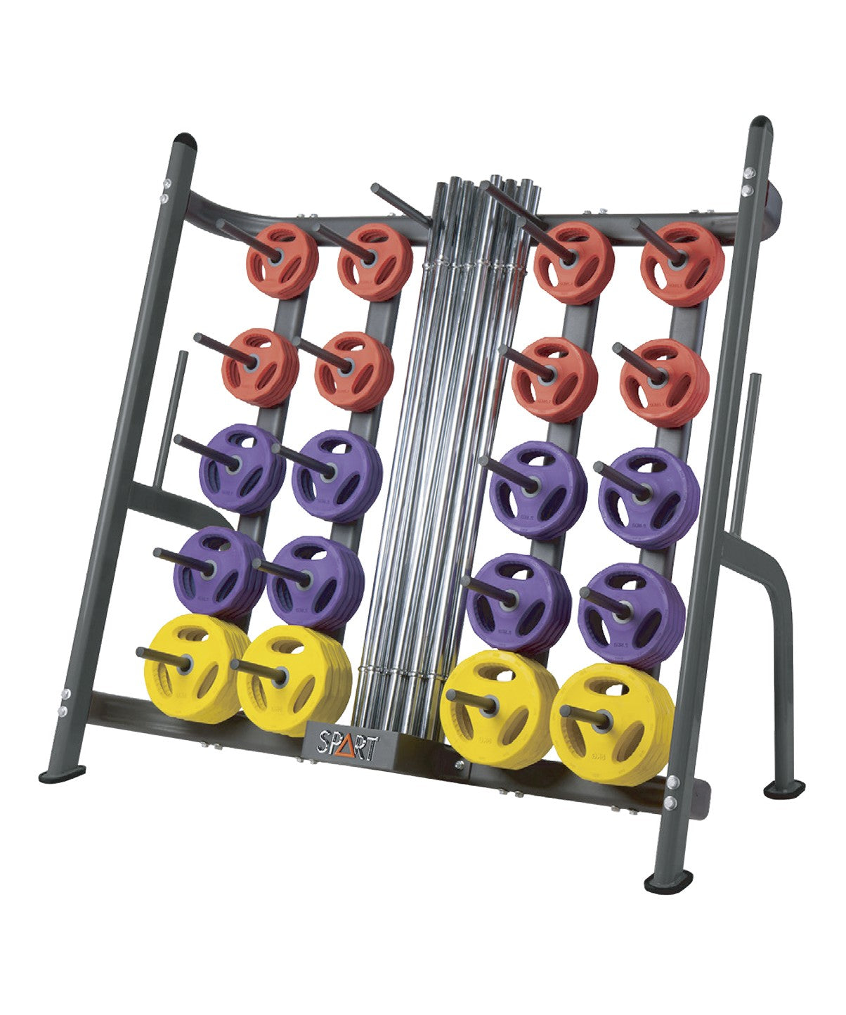 Premium Pump Set Rack - Heavy Duty Storage Organizer for Home Gym, Garage, or Workshop | Durable & Space-Saving Solution