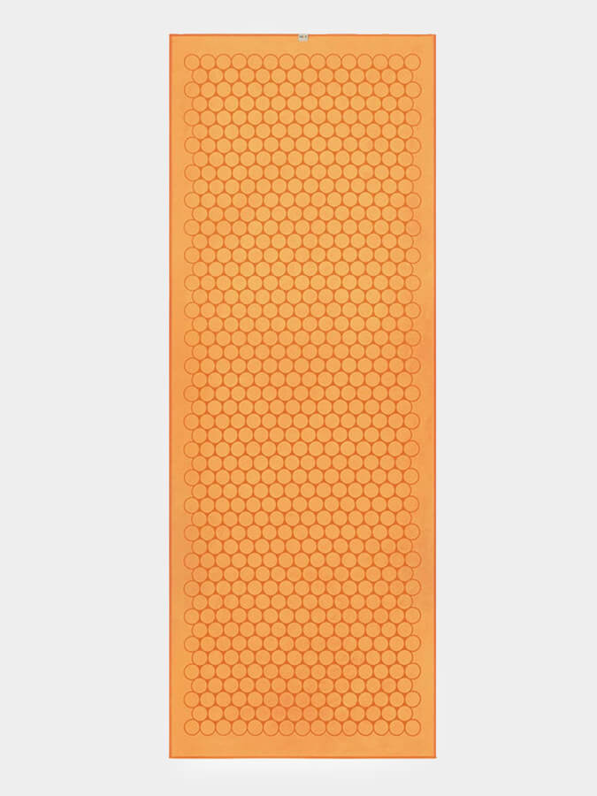 Non-Slip Agoy Gecko Touch Yoga Towel - Ultra Absorbent & Eco-Friendly for Hot Yoga, Pilates & Workouts - Perfect for Grip & Sweat Control in Studios or Home Gym
