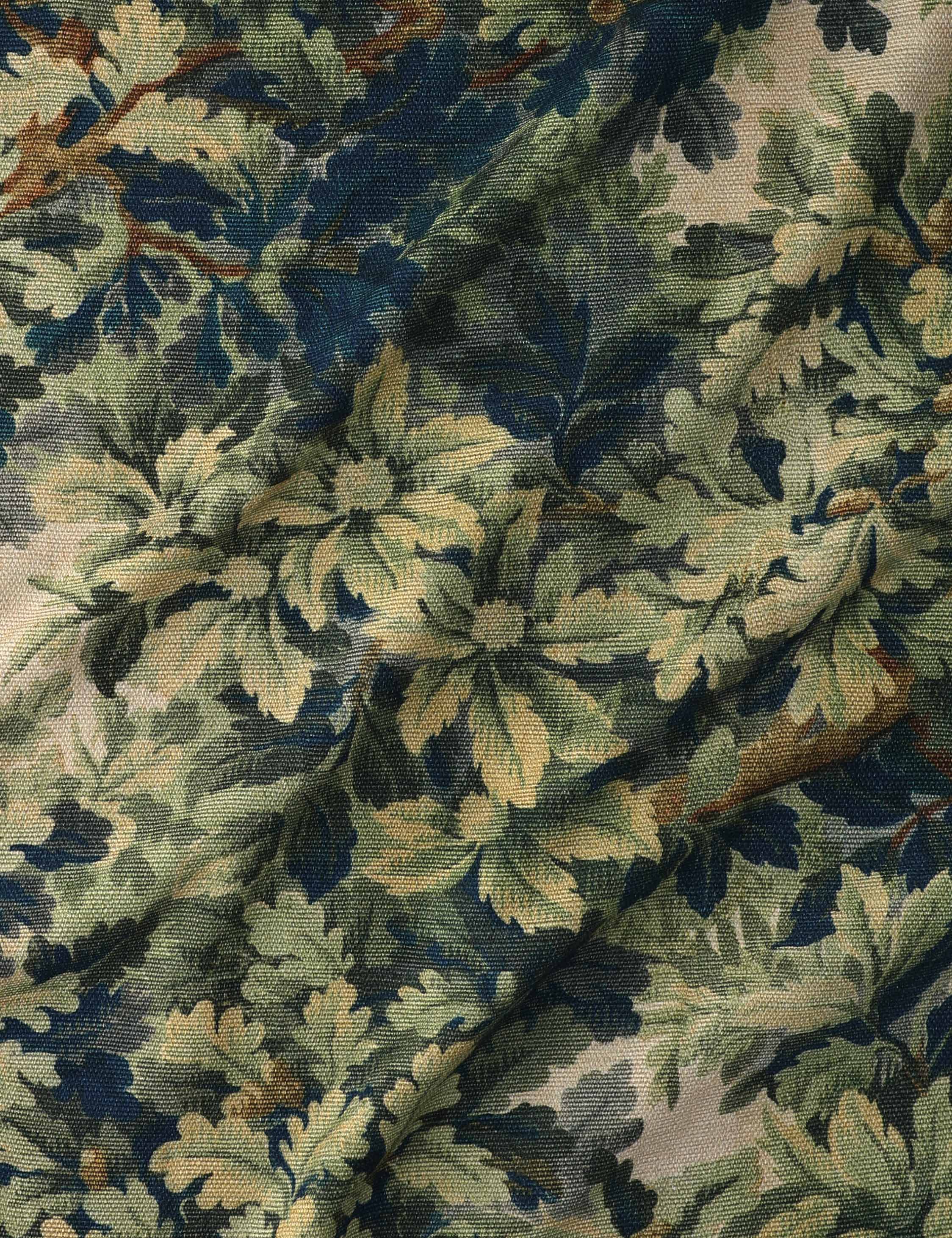 Scalamandré Bois de Chene Cotton Fabric - Premium Upholstery & Home Decor Fabric for Sofas, Curtains & Pillows