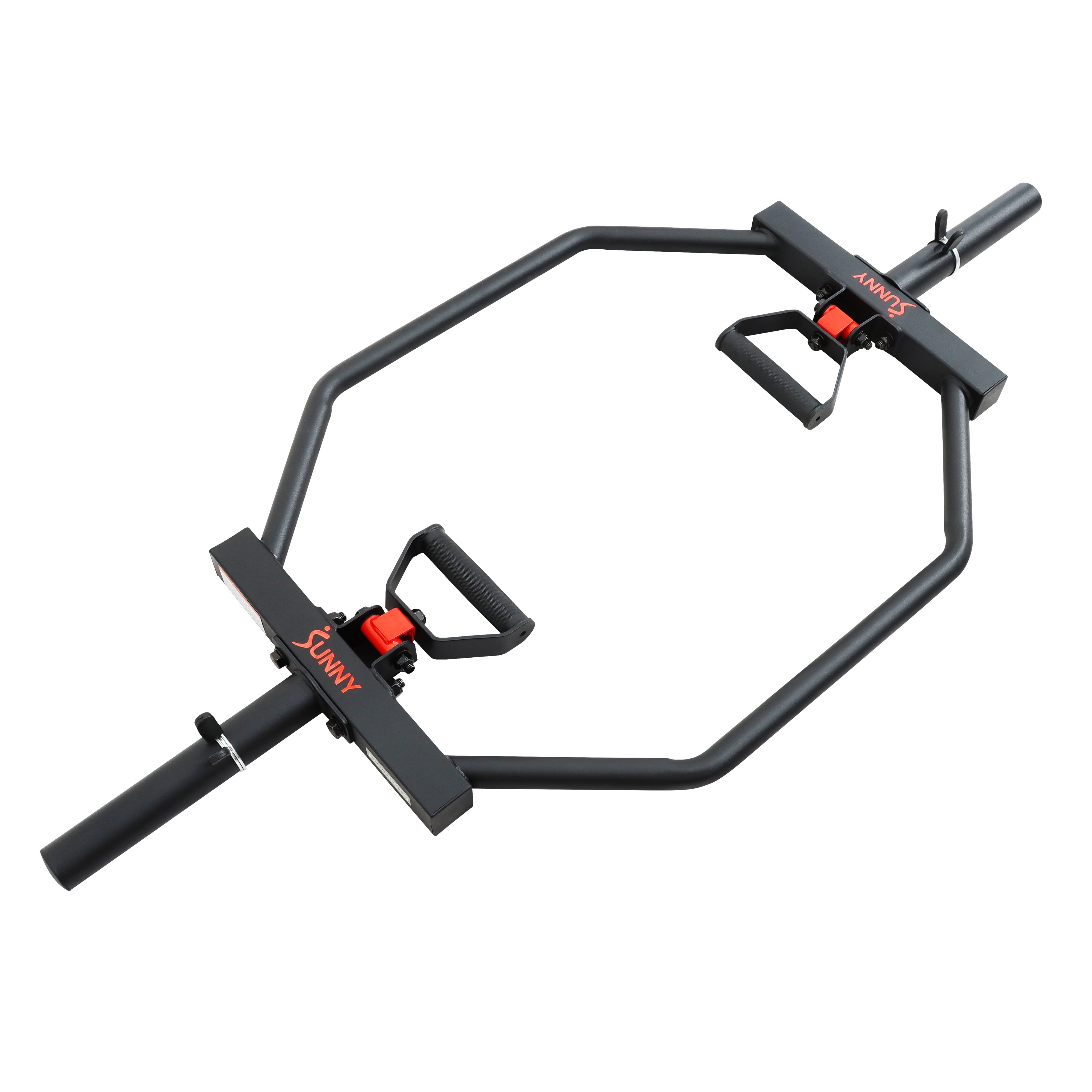 Sunny Strength™ Olympic Hex Bar with Swivel Handle for Deadlifts & Strength Training - Perfect for Home Gym & CrossFit Workouts