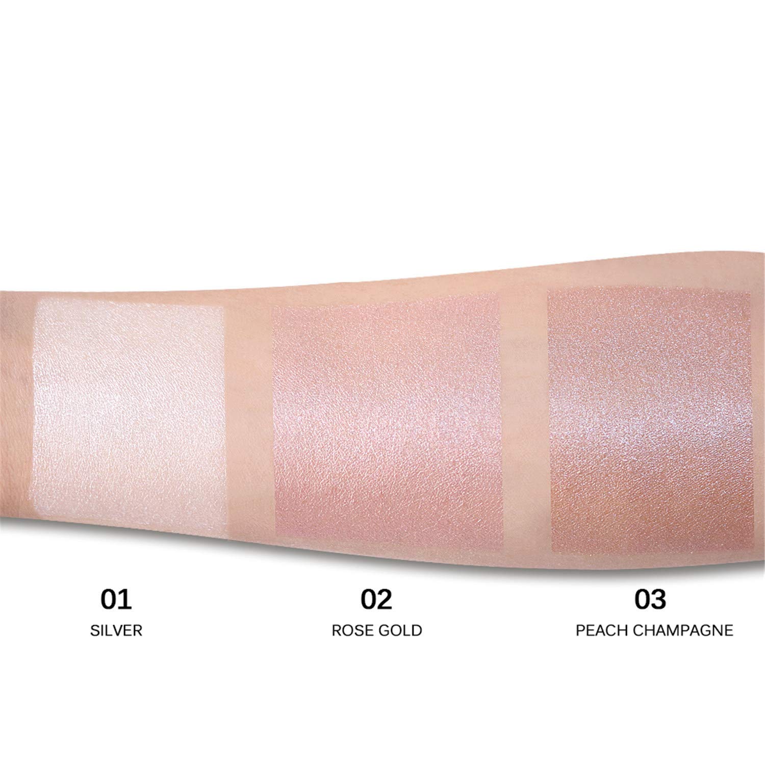 SACE LADY Liquid Pearl Highlighter Makeup - Shimmer & Shine Face Illuminator for Cheekbones & Body - Ultra-Smooth Radiant Glow Bronzer with Lightweight Formula (0.2 Fl Oz) - Perfect for Daily Makeup, Night Out Glam, and Photo Shoots