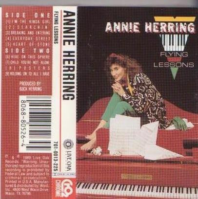 Annie Herring - Flying Lessons Cassette Album (VG+ Condition) | Vintage Christian Music for Collectors & Audiophiles | Perfect for Relaxation & Worship