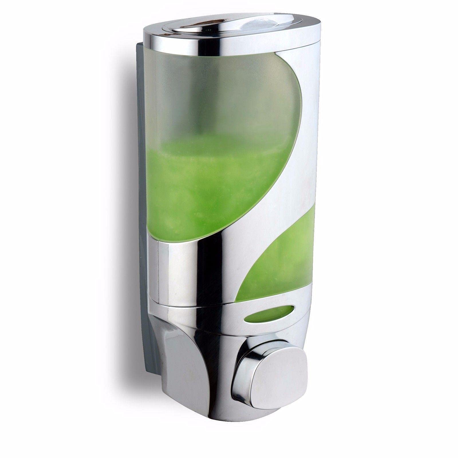 Automatic Soap Dispenser for Bathroom - Wall Mounted Touchless Liquid Soap, Shampoo & Lotion Dispenser with Pump - Ideal for Kitchen, Shower & Bathroom Sink