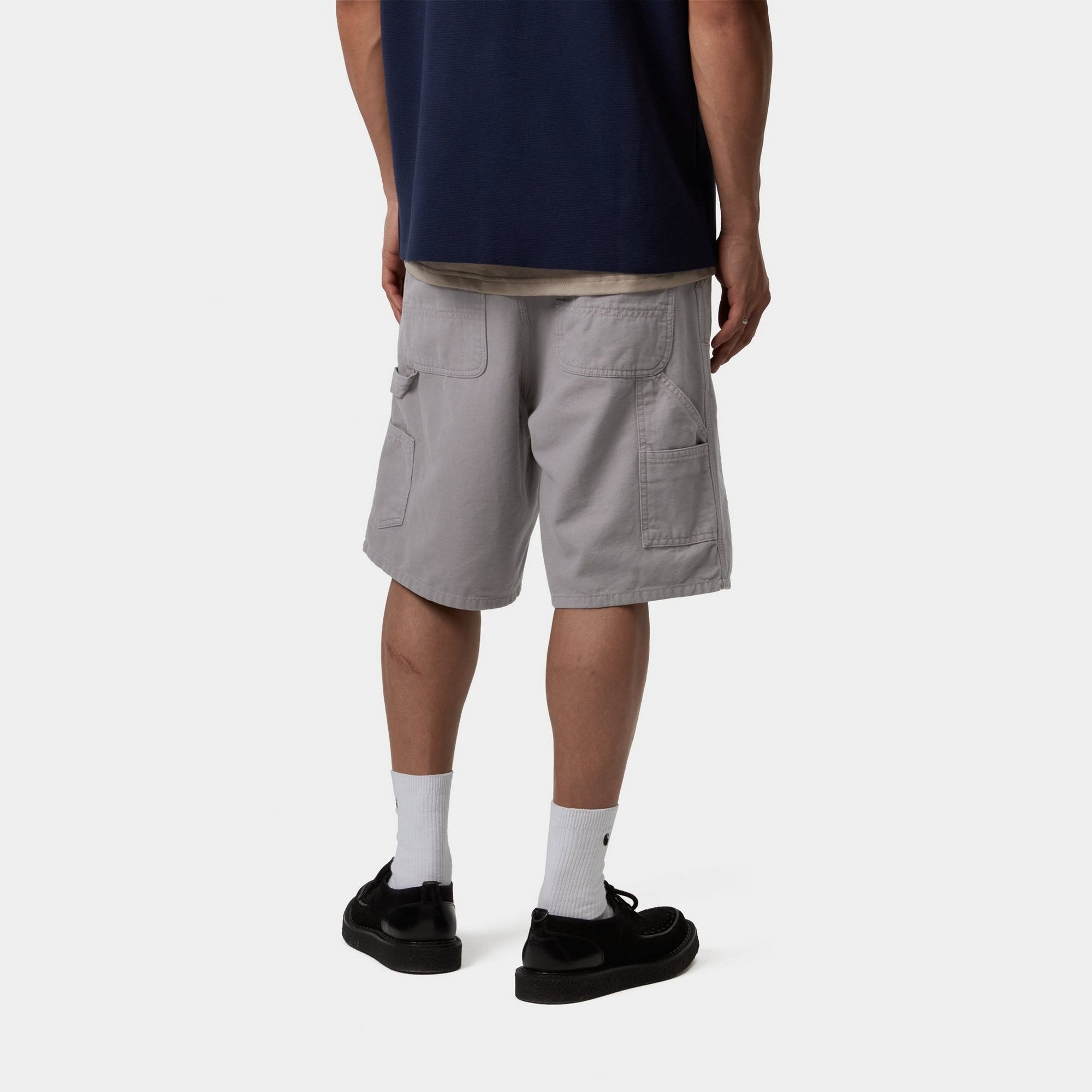 Double Knee Canvas Shorts - Yosemite Stone Washed Denim Shorts for Men | Casual Wear, Outdoor Adventures & Street Style