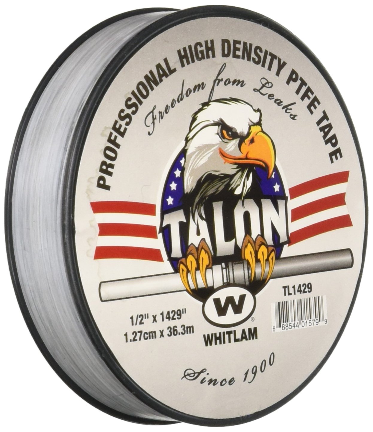 High-Quality 1/2 Inch Gray Teflon Tape TL-1429 - Leak-Proof Seal for Plumbing, Pipe Fittings & DIY Home Repairs
