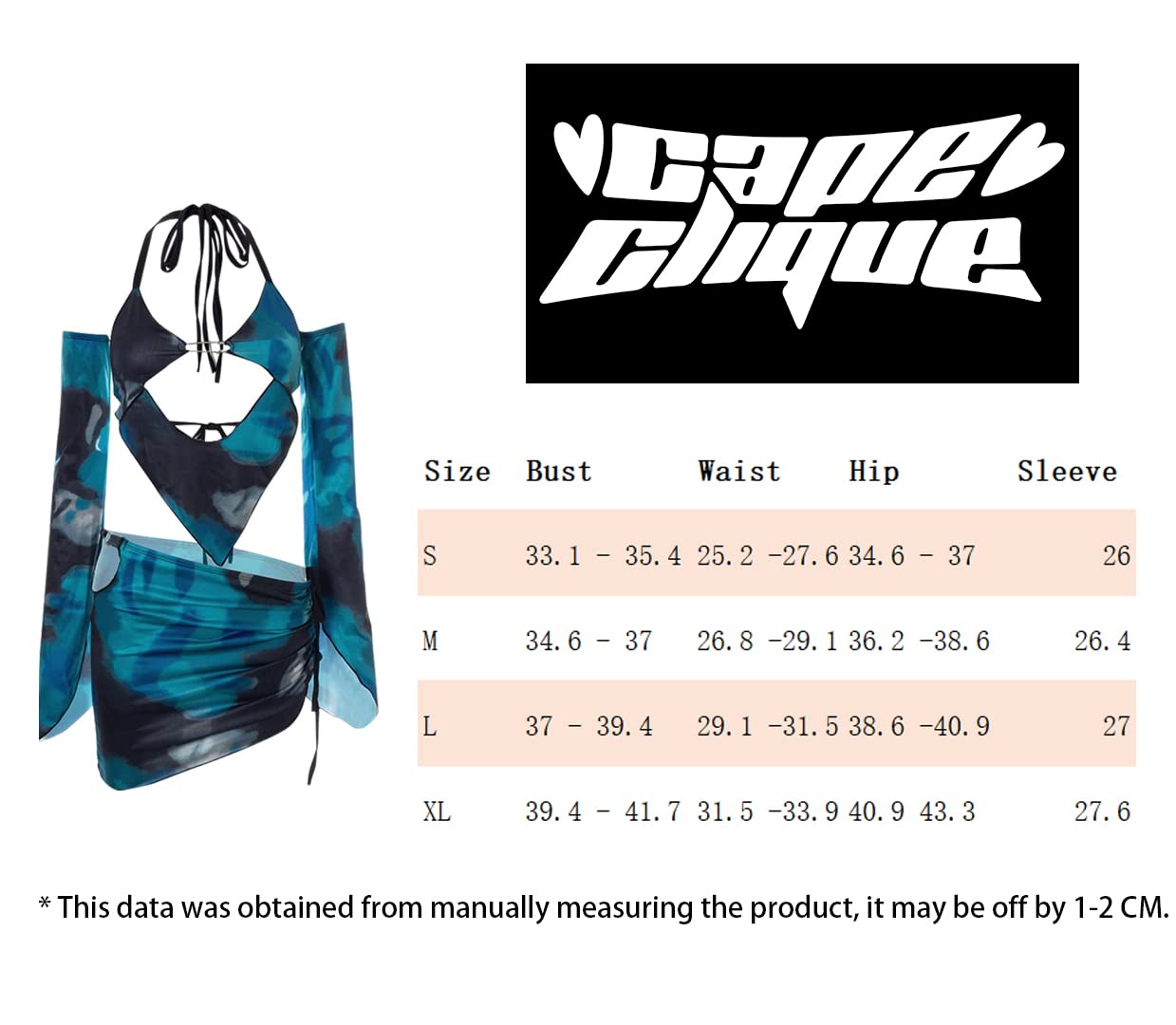 Sexy Y2K Rave Outfits for Women - 2 Piece Long Sleeve Festival Outfits, Clubwear & Birthday Party Outfits - Perfect for EDM Festivals, Raves, Concerts and Nightclub Parties