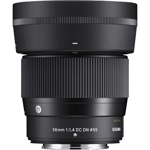 Sigma 56mm f/1.4 DC DN Contemporary Lens for Sony E Mount - Fast Prime Portrait Lens for APS-C Mirrorless Cameras | Perfect for Low Light Photography, Street & Travel Shooting