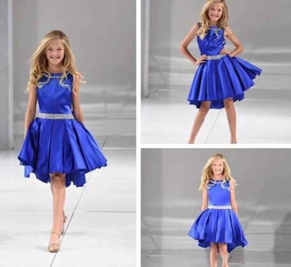 Girls' Formal Pageant Interview Dress - Knee-Length Suit for Kids' Special Occasions | Perfect for Pageants, Interviews, Parties & School Events