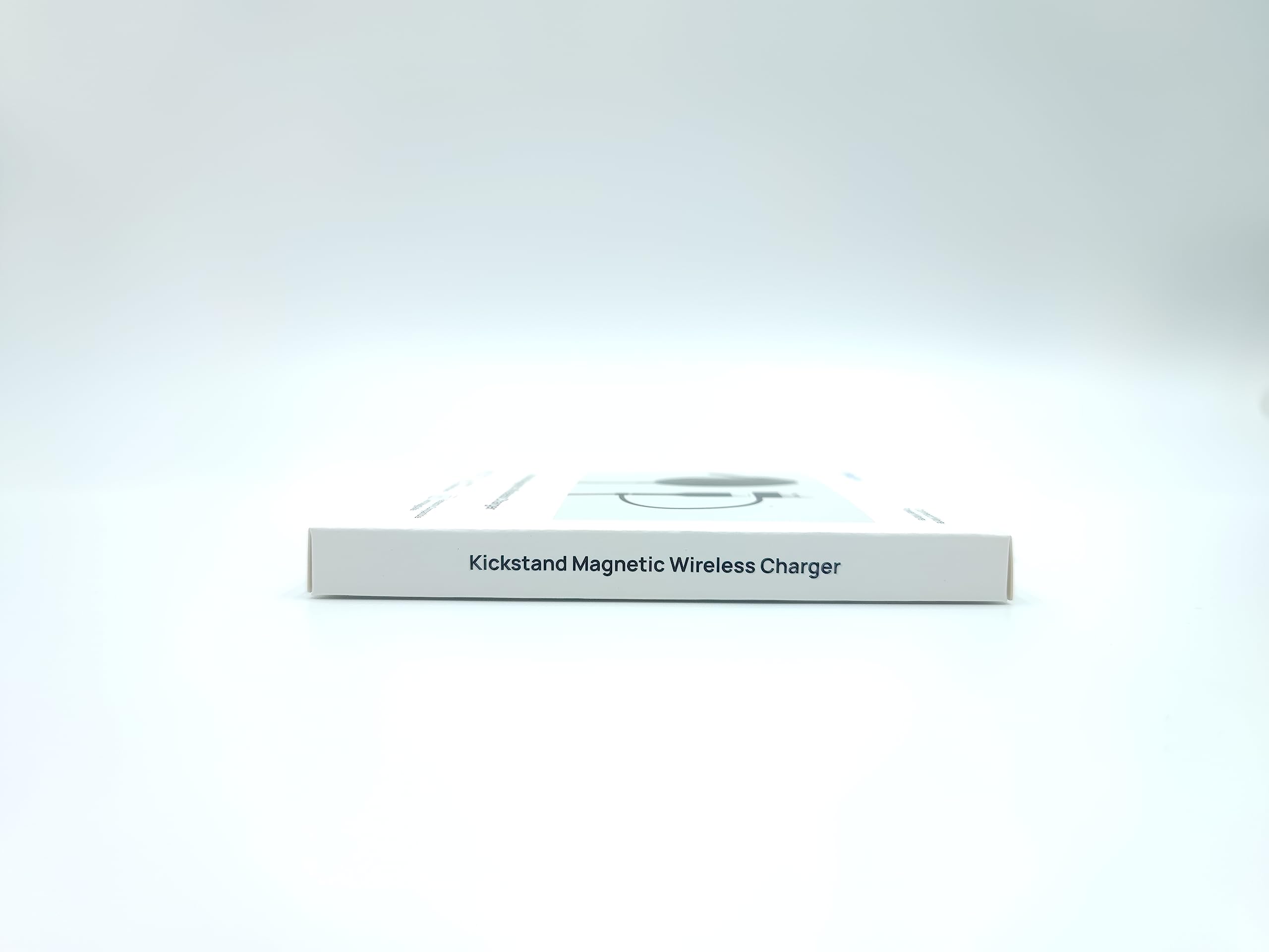 JSAUX 15W MagSafe Wireless Magnetic Charger Stand - Fast Charging for iPhone 16/16 Plus/16 Pro/16 Pro Max/iPhone 15/14/13/12 Series & AirPods - Portable Kickstand (Grey) | Perfect for Home, Office & Travel Charging