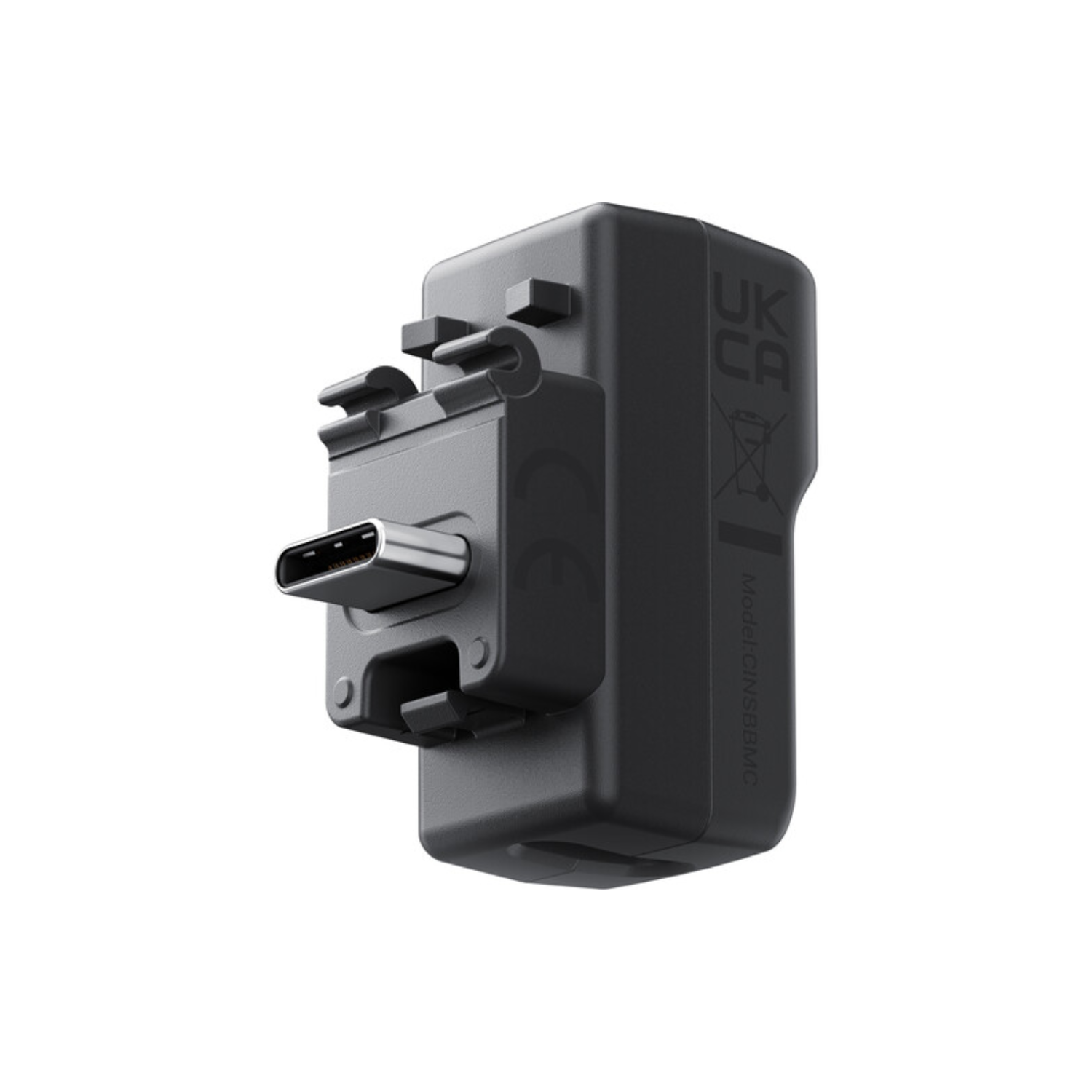 Insta360 X4 Microphone Adapter - Compatible with External Mics for Vlogging, Live Streaming & Professional Video Recording