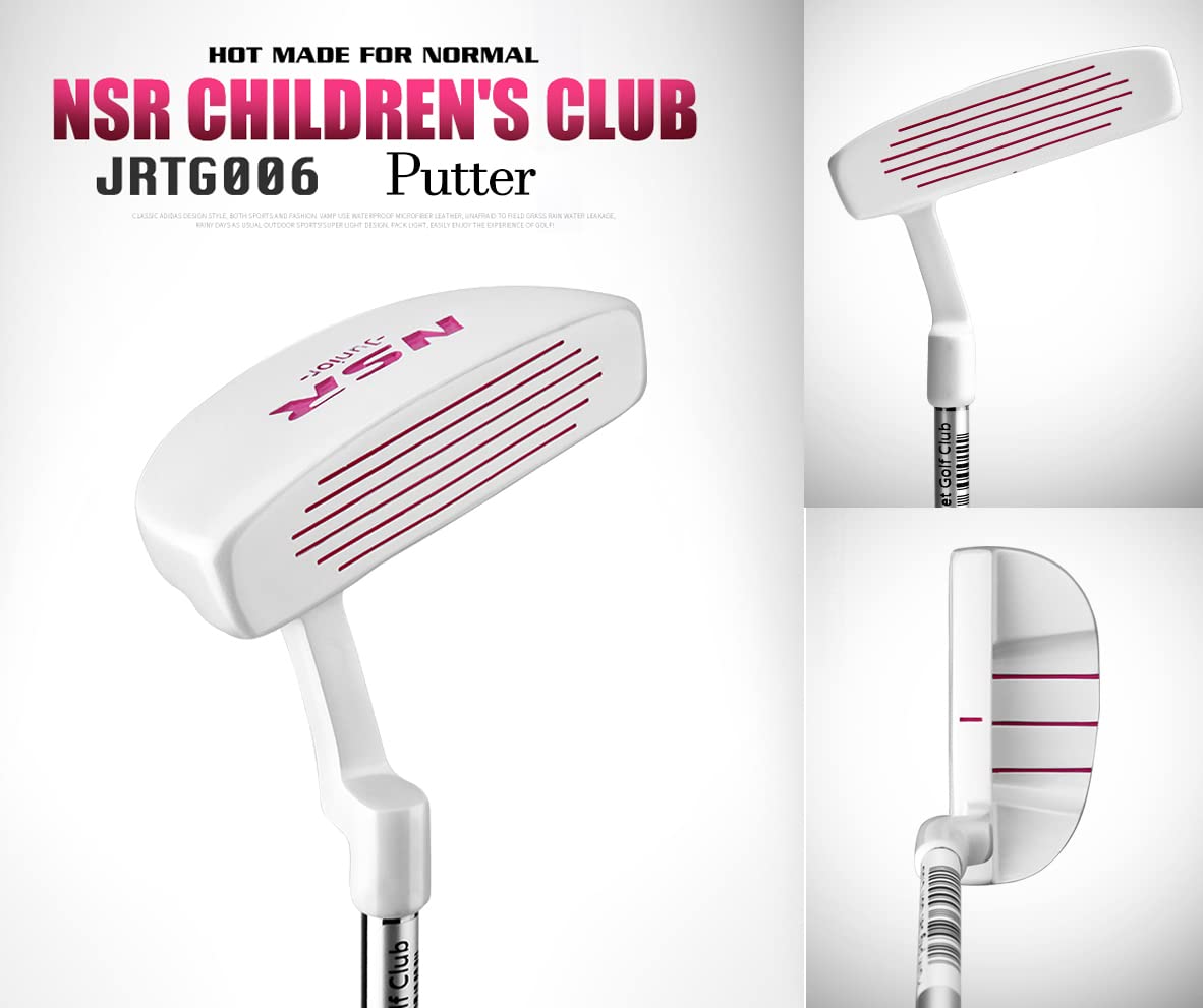 PGM Junior Golf Club Complete Set - Right Handed 6-Piece Youth Golf Clubs for Kids (Driver, Hybrid, 7 & 9 Irons, Wedge, Putter) with Stand Bag & 2 Headcovers - Perfect for Boys & Girls Learning Golf | Ideal for Backyard Practice, Driving Range & Junior Tournaments