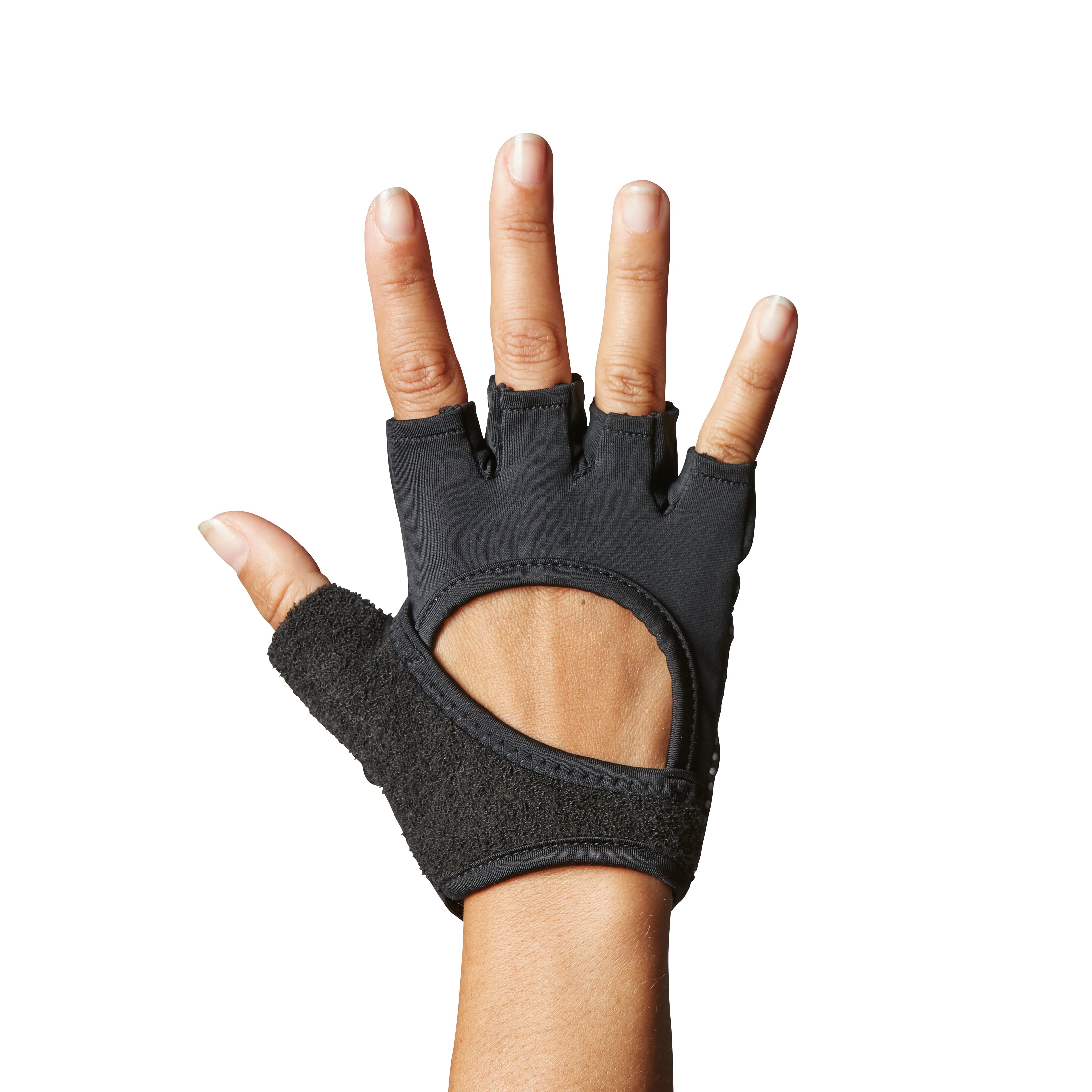 Tavi Noir Half Finger Grip Gloves for Weightlifting, Gym & Workout - Non-Slip Training Gloves for CrossFit, Cycling & Fitness