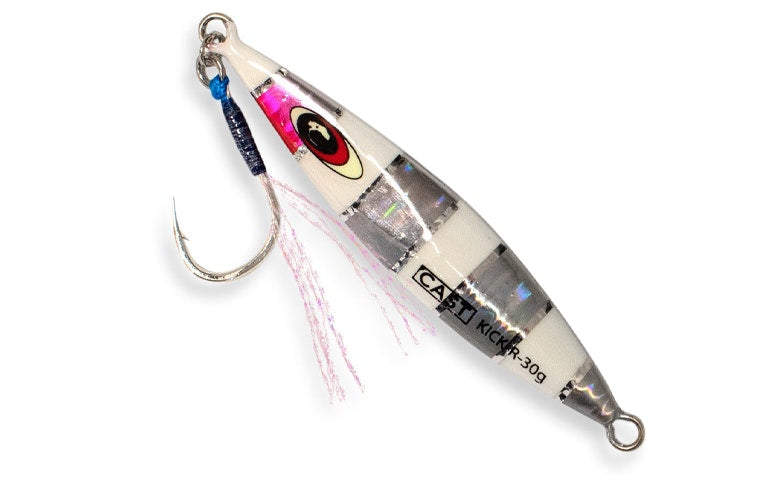 Slow Pitch Jig Casting Lure 30g - Premium Saltwater Fishing Bait for Bass, Tuna & Snapper - Ideal for Offshore & Deep Sea Fishing