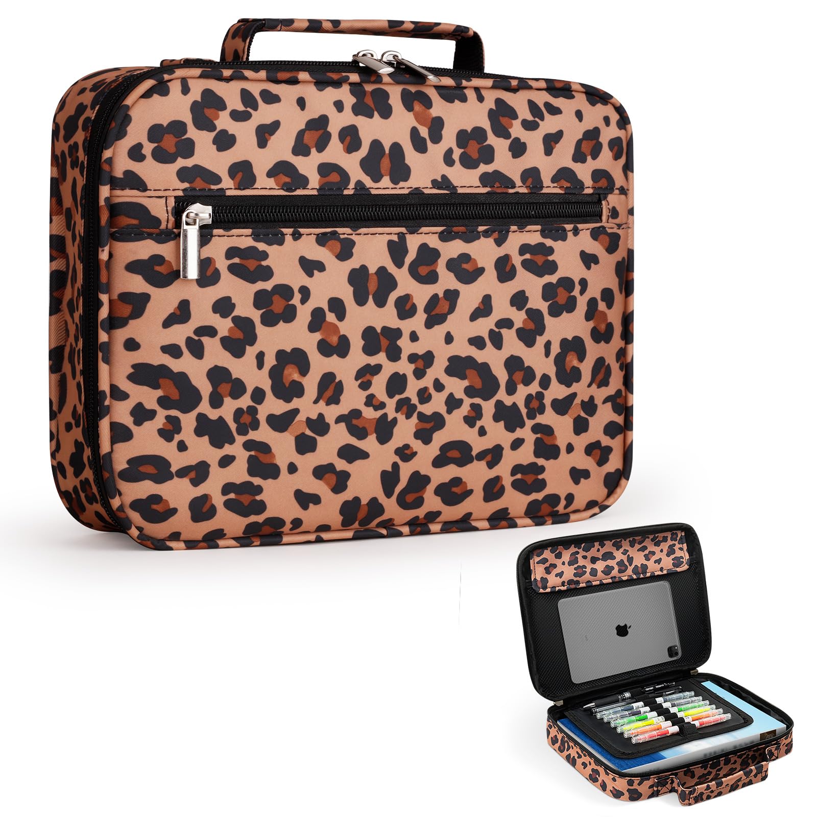 HAWGON Bible Cover for Women & Men - Multi-Functional Large Book Organizer with Detachable Pen Slots | Durable Bible Case for Church, Office & Travel | Perfect Bible Study Supplies for Daily Devotion & Gift Giving