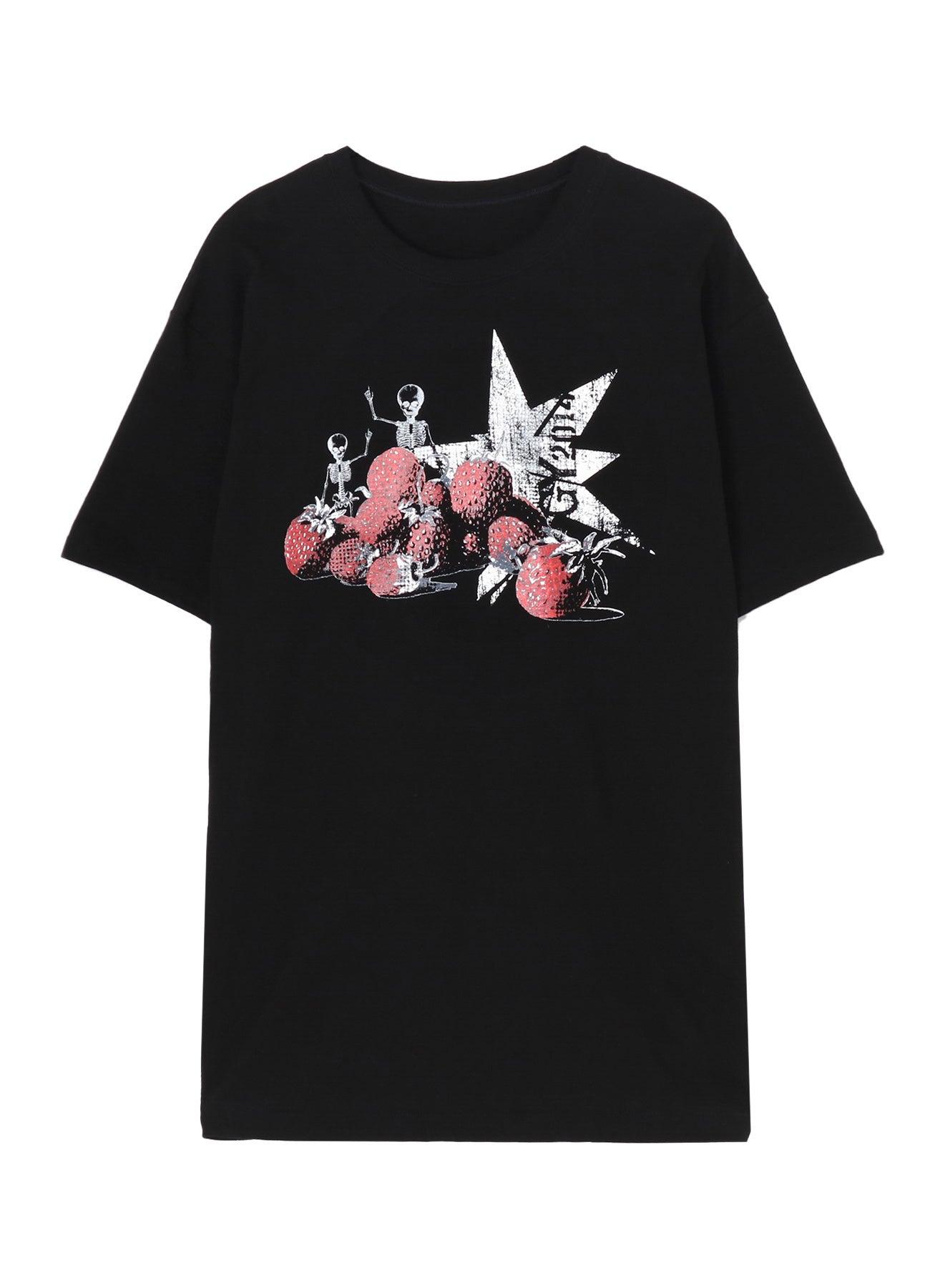 Skull Strawberry Cotton Jersey T-Shirt for Men & Women - Soft & Comfortable Casual Tee for Streetwear, Summer Outfits, and Everyday Wear