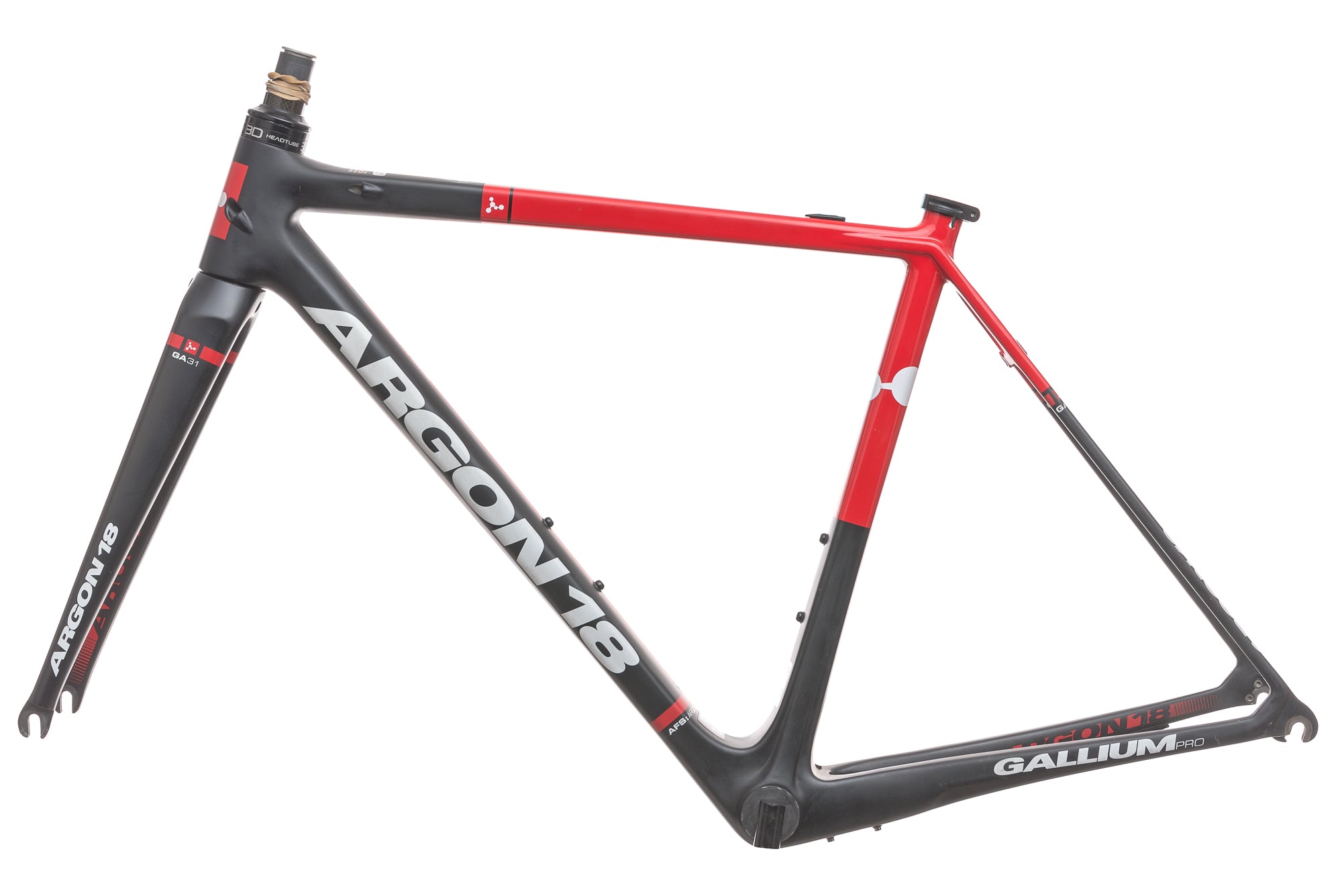 Argon 18 Gallium Pro Small Frameset - Lightweight Carbon Road Bike Frame for Racing & Endurance Cycling | Perfect for Competitive Cyclists & Triathletes