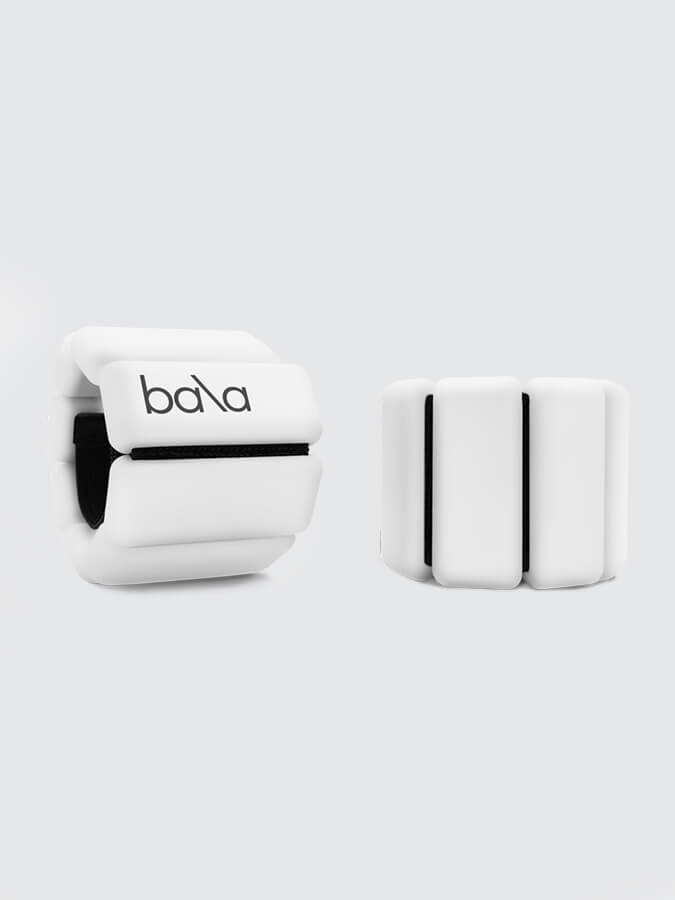 Bala 1lb Adjustable Ankle & Wrist Weights for Women & Men - Lightweight Fitness Weights for Walking, Running, Workout & Physical Therapy