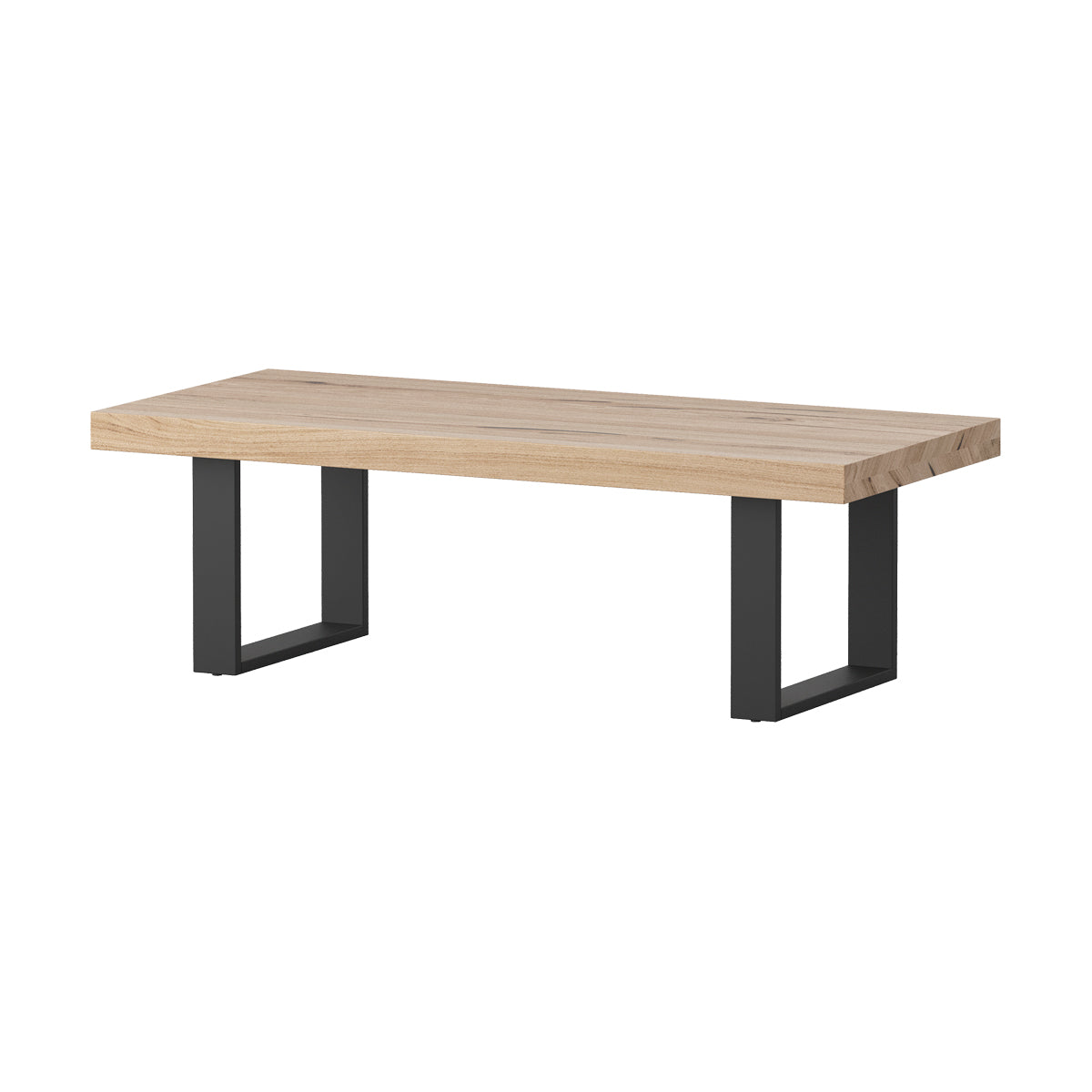 Ellis Modern Coffee Table - Mid-Century Style Wooden Living Room Furniture for Small Spaces - Perfect for Apartments, Condos & Cozy Homes