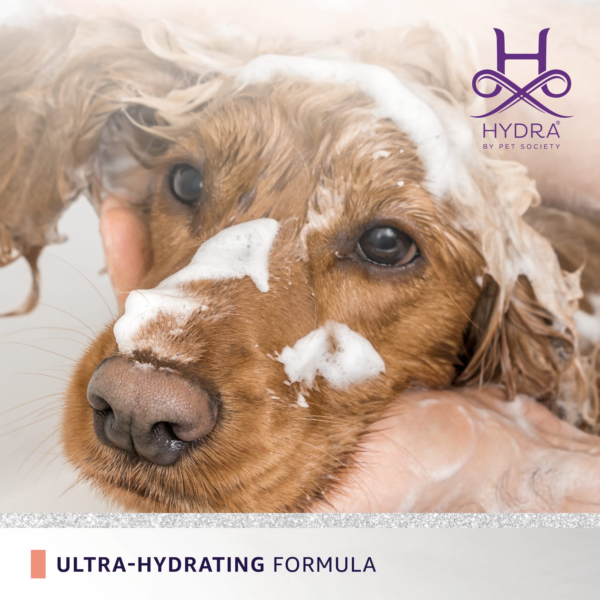 Hydra Professional Moisturizing Dog Conditioner with Oatmeal - All Breed & Coat Type Pet Conditioner for Dogs & Cats - Promotes Shiny Fur - 169 fl.oz - Ideal for Bathing, Grooming & Dry Skin Care