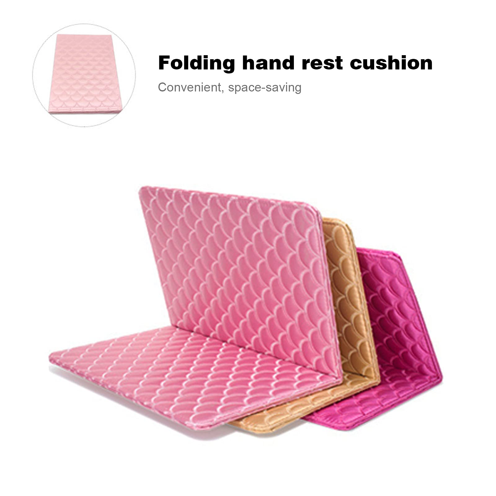 LAURAG Nail Pillow Set - Manicure Hand Rest Cushion for Nail Art, Salon & Home Use - Perfect for Gel Polish, Acrylic Nails & Pedicures